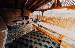 Cabana rustica,4 camere,90mp utili,foisor,gratar,teren 182mp,zona Baile Figa