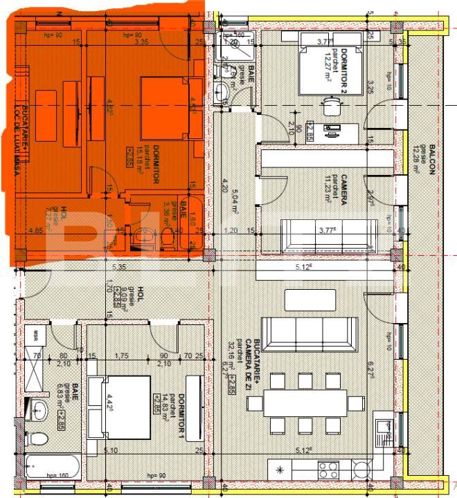 Apartament de vânzare 4 camere Vest - 165259AV | BLITZ Bistriţa | Poza1