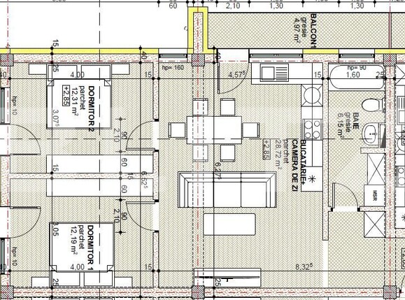Apartament de vânzare 3 camere Vest - 165261AV | BLITZ Bistriţa | Poza1