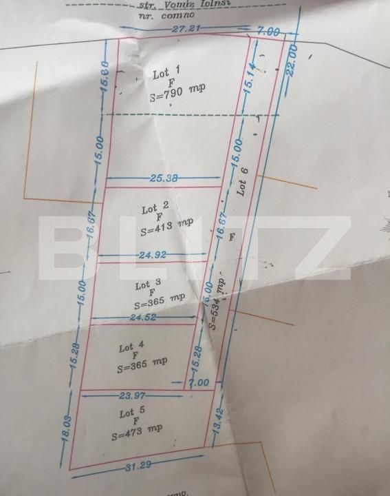 Teren de vânzare Nord - 165570TV | BLITZ Bistriţa | Poza2