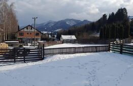 Cabana cu vedere la lac, 1800 mp teren, la Colibita -sau schimb! 