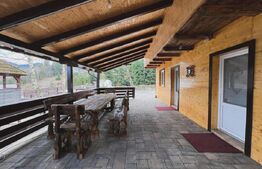 Cabana cu vedere la lac, 1800 mp teren, la Colibita -sau schimb! 