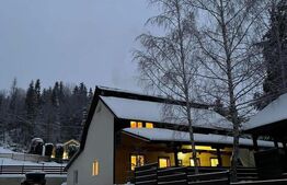 Cabana cu vedere la lac, 1800 mp teren, la Colibita -sau schimb! 