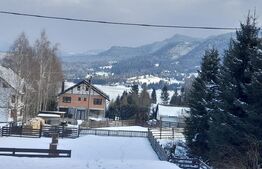 Cabana cu vedere la lac, 1800 mp teren, la Colibita -sau schimb! 