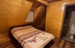 Cabana cu vedere la lac, 1800 mp teren, la Colibita -sau schimb! 