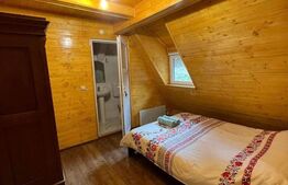 Cabana cu vedere la lac, 1800 mp teren, la Colibita -sau schimb! 