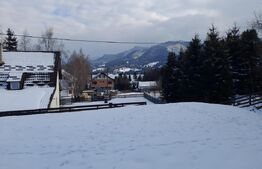 Cabana cu vedere la lac, 1800 mp teren, la Colibita -sau schimb! 
