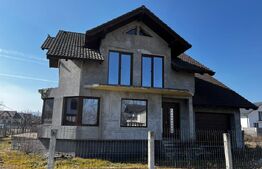 Casă semifinisată, 6 camere la 5 Km de Beclean