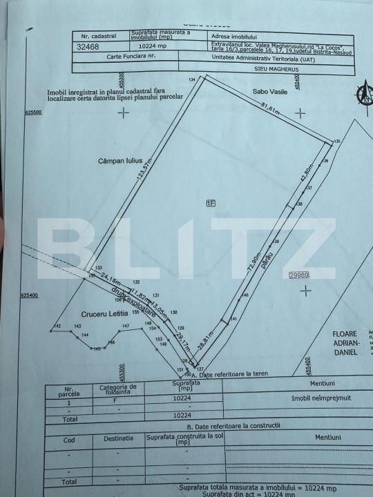 Teren de vânzare Sud - 167087TV | BLITZ Bistriţa | Poza3