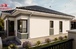 Casa la rosu de vanzare, 3 camere, 109 mp, 5 ari teren, Bistrita