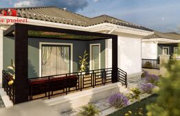 Casa la rosu de vanzare, 3 camere, 109 mp, 5 ari teren, Bistrita