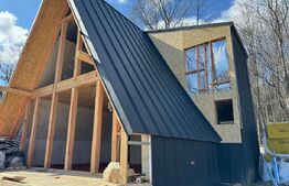 Cabane tip A, 4 camere, 300 mp/cabană, zona Colibița