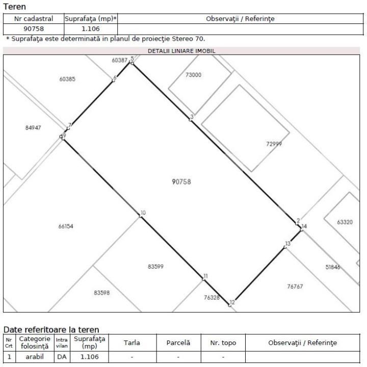 Teren de vânzare Viișoara - 169239TV | BLITZ Bistriţa | Poza2