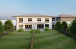 Duplex la rosu, 3 dormitoare, 135 mp, zona Logos, Bistrita