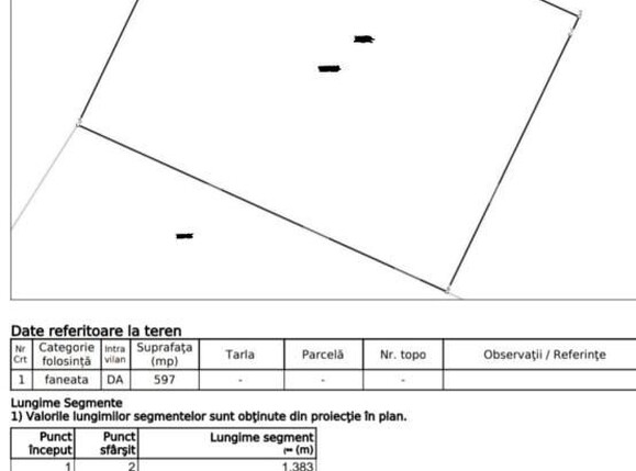 Teren de vânzare Centura - 170089TV | BLITZ Bistriţa | Poza3