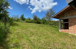 Casa la rosu, cu 3 camere, 74 mp,  teren 800 mp, zona Centura, Bistrita