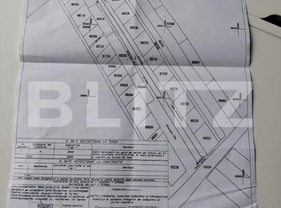 Teren de vânzare Unirea - 171169TV | BLITZ Bistriţa | Poza1