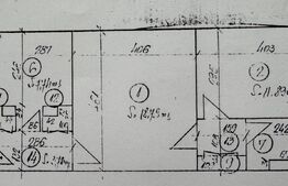 Apartament cu 2 camere, central, parter, 50mp