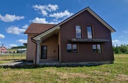 Casa noua, semifinisata, 56 ari teren, zona de exterior Est ( 10 km)