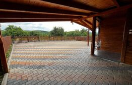 Cabană cu 3 dormitoare, 3 băi, terasă și teren de 400 mp în Băile Figa