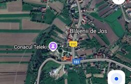 Teren extravilan,850 mp,ideal de cabana,zona Blajeni de Jos