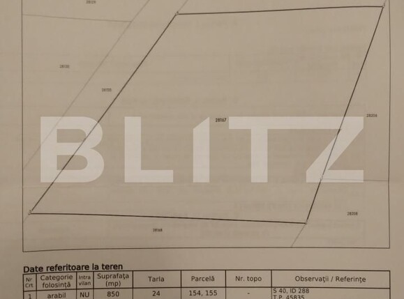 Teren de vânzare Sintereag - 175001TV | BLITZ Bistriţa | Poza3
