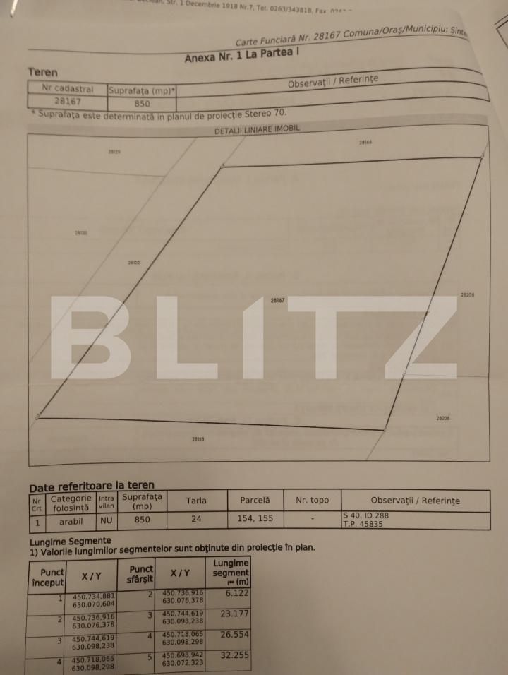 Teren de vânzare Sintereag - 175001TV | BLITZ Bistriţa | Poza3
