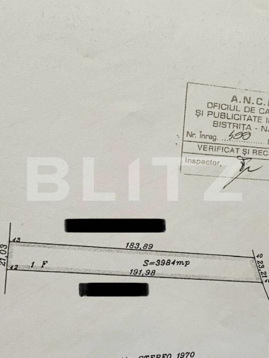 Teren de vânzare Unirea - 176368TV | BLITZ Bistriţa | Poza1