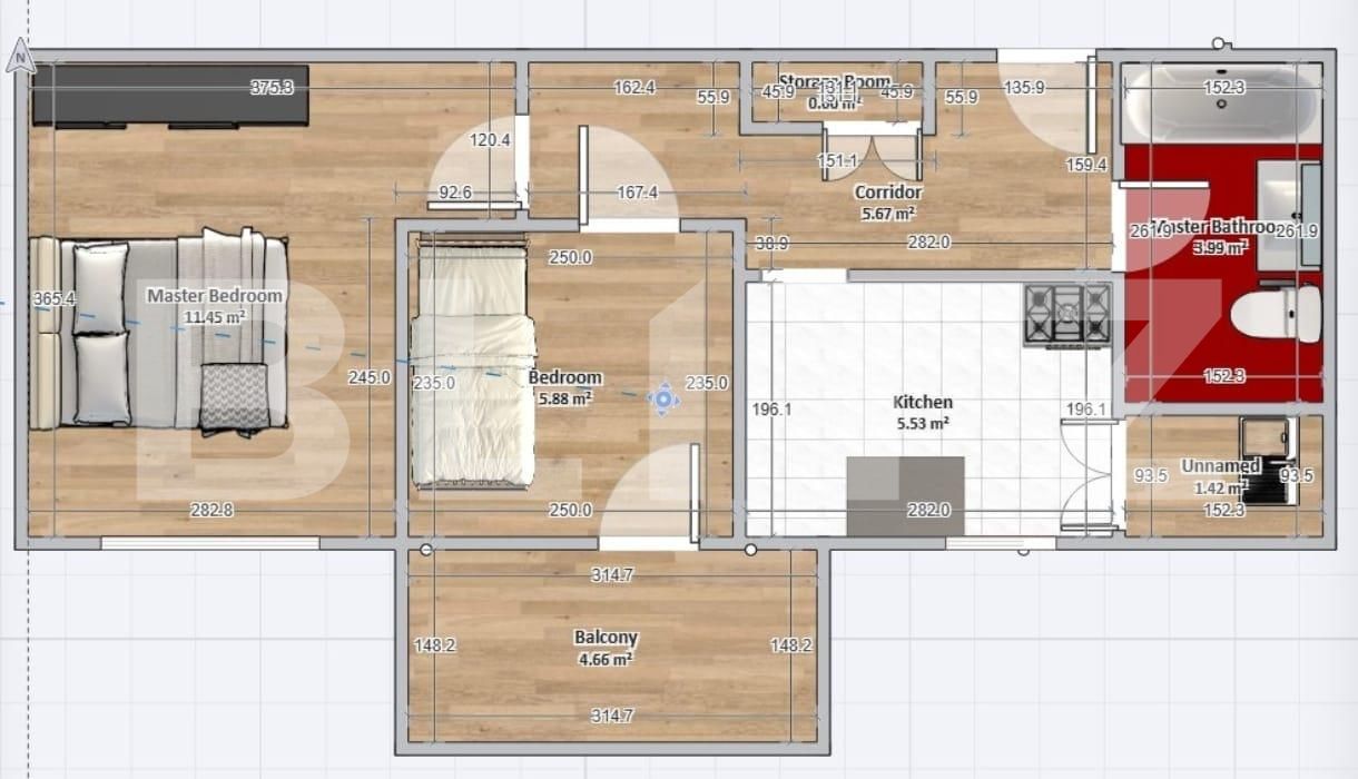 Apartament de vânzare 2 camere Beclean - 176936AV | BLITZ Bistriţa | Poza9