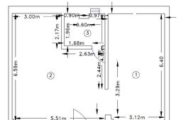 Apartament cu 2 camere, 57 mp, semifinisat, zona Piata Decebal