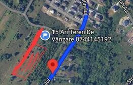 Teren extravilan, de vanzare, 1.500 mp, zona Valea Ghinzii-strada Paltinului
