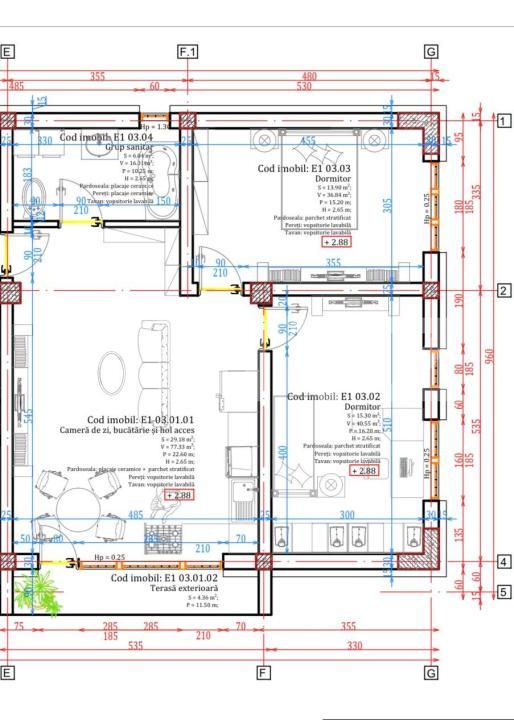 Apartament de vânzare 3 camere Calea Moldovei - 184195AV | BLITZ Bistriţa | Poza2