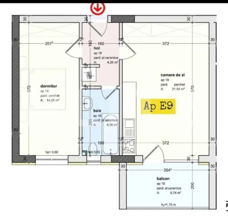 Apartament de vânzare 2 camere Industrială - 186431AV | BLITZ Bistriţa | Poza2