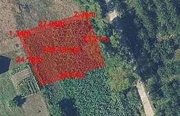 Teren intravilan 7 ari, construcție casă, zonă liniștită Valea Rusului