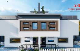 Apartament spațios 110 mp, 2 parcări, terasă și curte, finisat la cheie