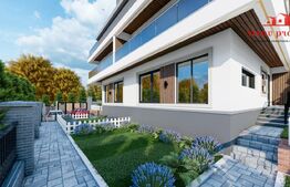 Apartament spațios 110 mp, 2 parcări, terasă și curte, finisat la cheie