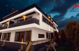 Apartament spațios 110 mp, 2 parcări, terasă și curte, finisat 