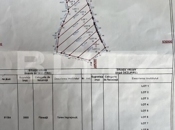 Teren de vânzare Exterior Nord - 190851TV | BLITZ Bistriţa | Poza2