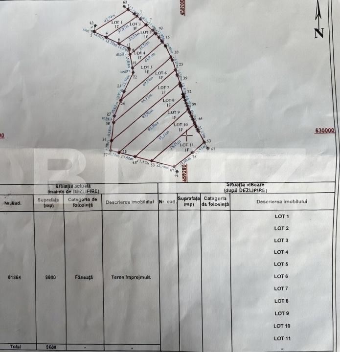 Teren de vânzare Exterior Nord - 190851TV | BLITZ Bistriţa | Poza2