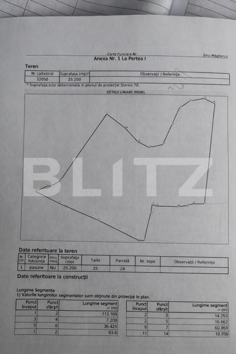 Teren de vânzare Vest - 192585TV | BLITZ Bistriţa | Poza2