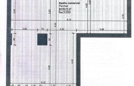 Spatiu comercial de inchiriat, 65 mp, zona Lama