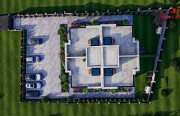 Teren intravilan, 10 ari cu autorizatie constructie, P+1+ER - 4 apartamente