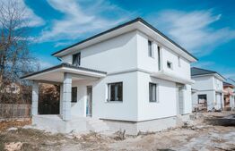 Casă modernă individuală, 120 mp utili, 3 dormitoare, 3 băi 