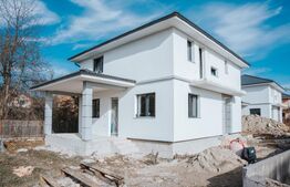 Casă modernă individuală, 120 mp utili, 3 dormitoare, 3 băi 