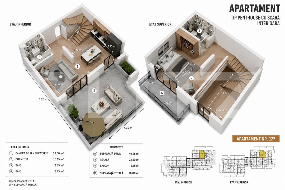 Apartament de vânzare 2 camere Central - 194756AV | BLITZ Bistriţa | Poza8