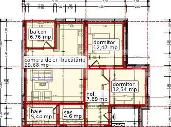 Apartament de vânzare 3 camere Est - 196763AV | BLITZ Bistriţa | Poza1
