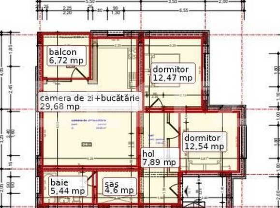 Apartament de vânzare 3 camere Est - 196763AV | BLITZ Bistriţa | Poza1