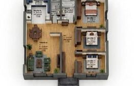Casa moderna pe parter, la cheie, 125 mp - Proiect Exclusiv
