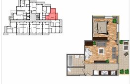 Apartament de vânzare 2 camere Nord, Bistriţa
