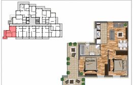 Apartament de vânzare 3 camere Centura, Bistriţa